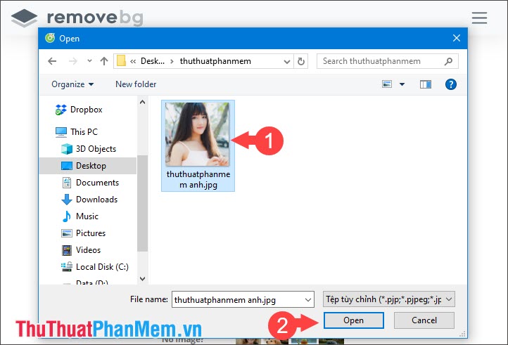 How to split an online photo background Picture 3