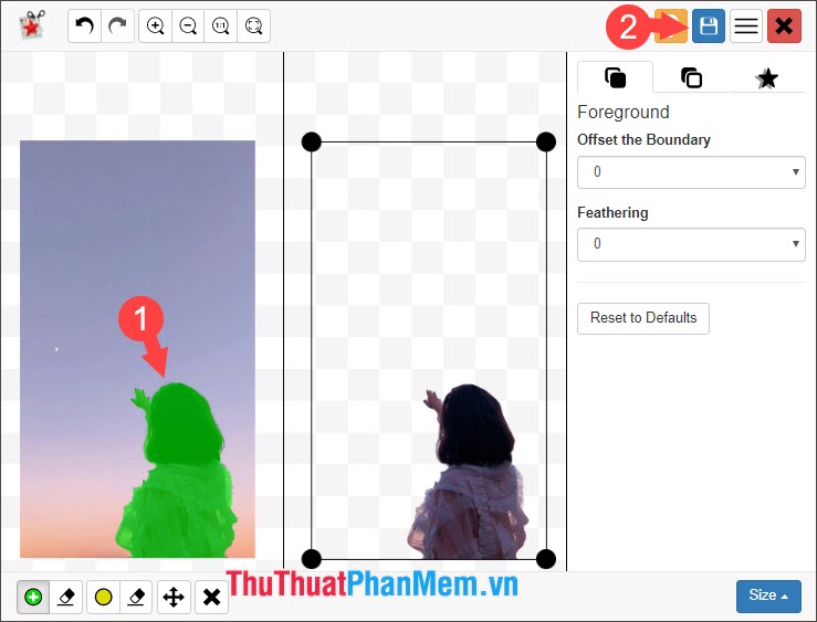 How to split an online photo background Picture 7