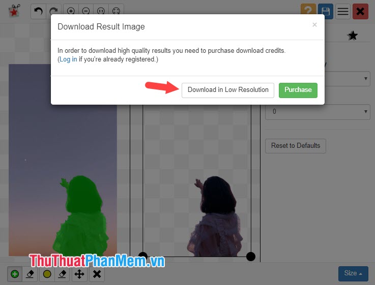 How to split an online photo background Picture 8