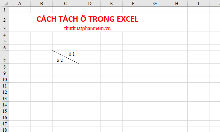 How to split cells, combine cells in Excel Picture 18