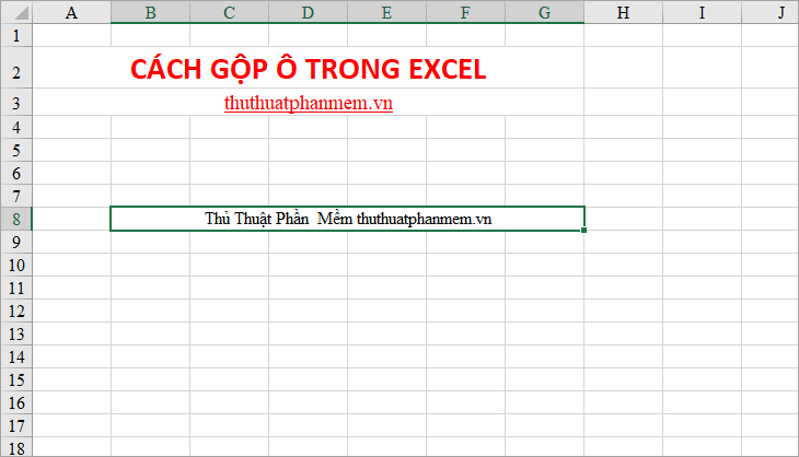 How to split cells, combine cells in Excel Picture 9