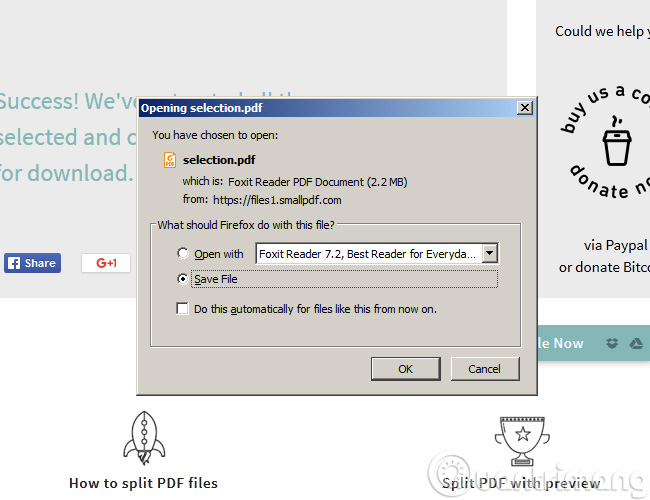 How to split PDF file without Vietnamese error Picture 5