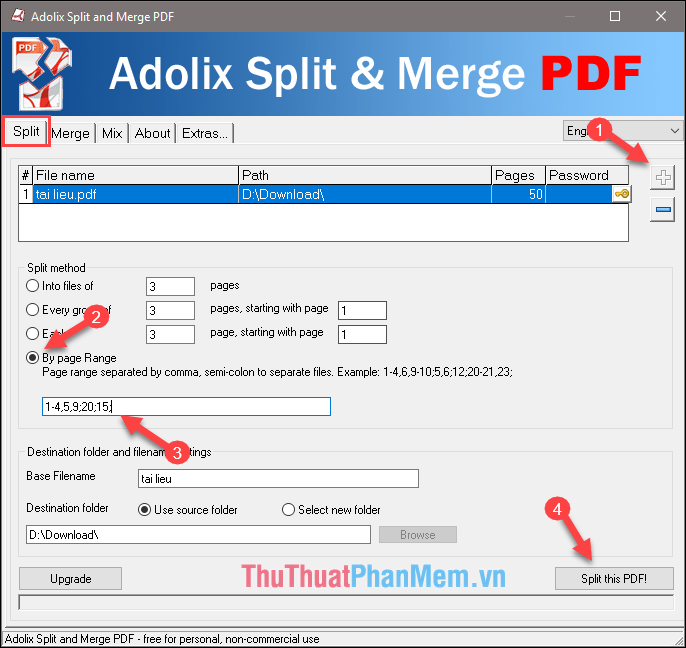 How to split, split, split PDF files into multiple files Picture 11