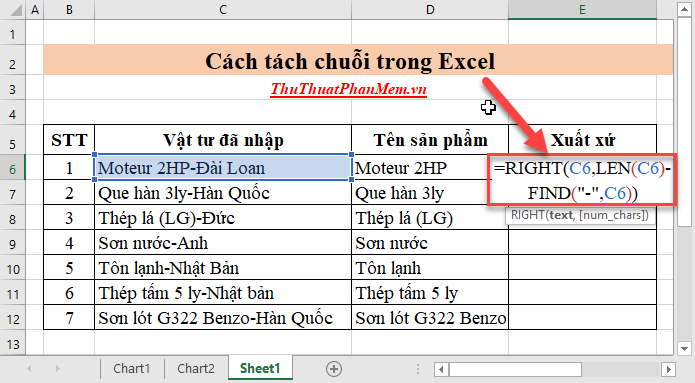 How to split strings in Excel Picture 18