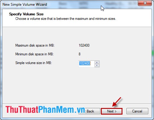 How to split the drive, including a hard drive in Windows Picture 7