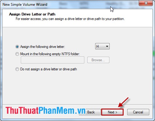 How to split the drive, including a hard drive in Windows Picture 8