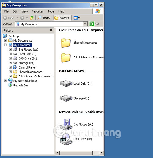 Picture 19 of How to split the hard drive, merge the partition on Windows XP without worrying about losing data