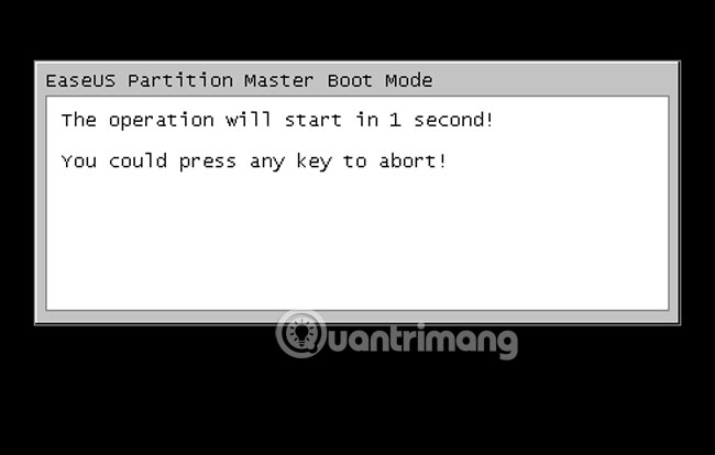 Picture 8 of How to split the hard drive, merge the partition on Windows XP without worrying about losing data