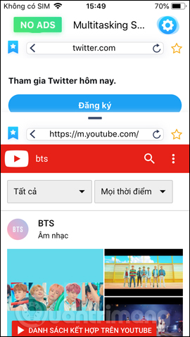 How to split the screen on iPhone Picture 3