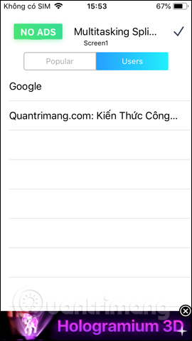 How to split the screen on iPhone Picture 9
