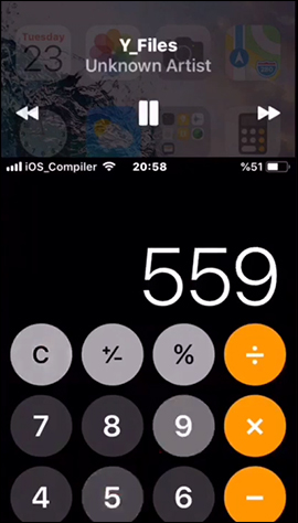 How to split the screen when listening to music on iPhone Picture 10