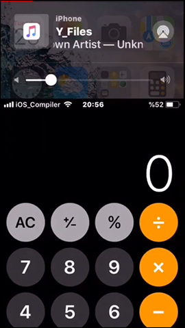How to split the screen when listening to music on iPhone Picture 7