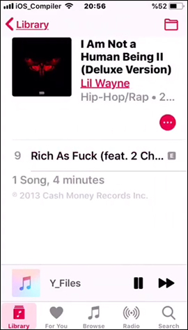 How to split the screen when listening to music on iPhone Picture 8