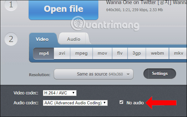How to split video audio on Video Converter Picture 2