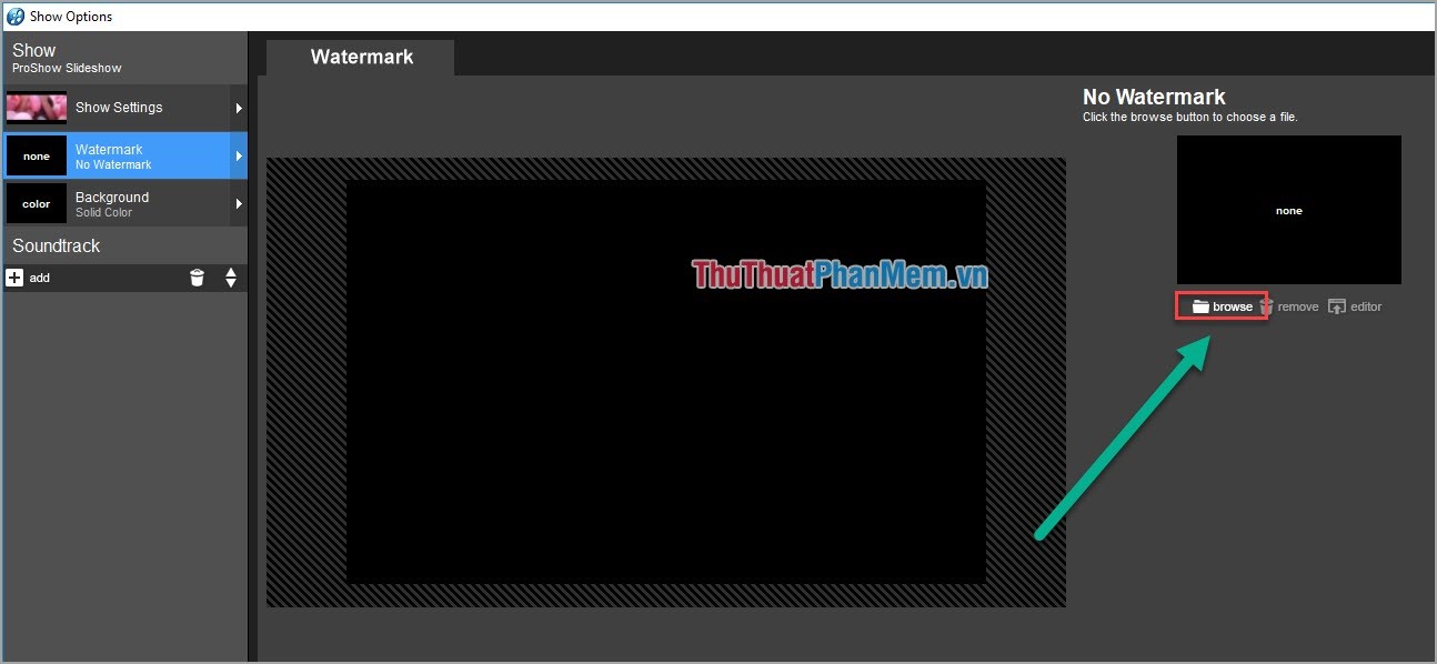 How to stamp video copyright by inserting the Logo Picture 11