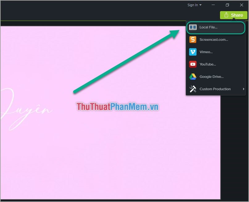 How to stamp video copyright by inserting the Logo Picture 19