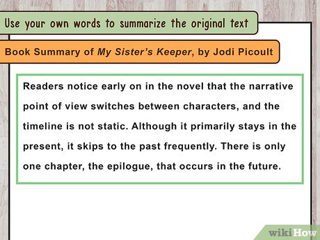 How to Start a Summary Paragraph Picture 9