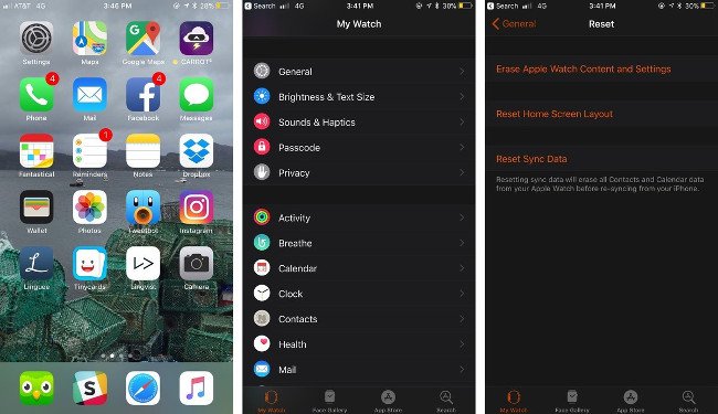 How to start and reset Apple Watch Picture 4