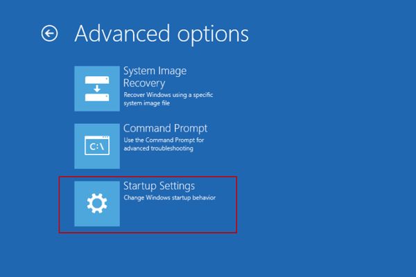 Picture 7 of How to start Windows Server 2012 in Safe Mode