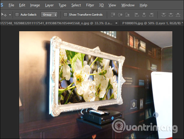 How to stitch photos in perspective in Photoshop Picture 6