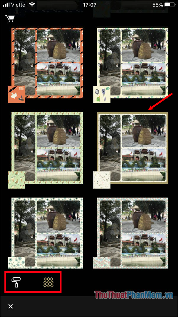 How to stitch photos on the phone very beautiful Picture 13