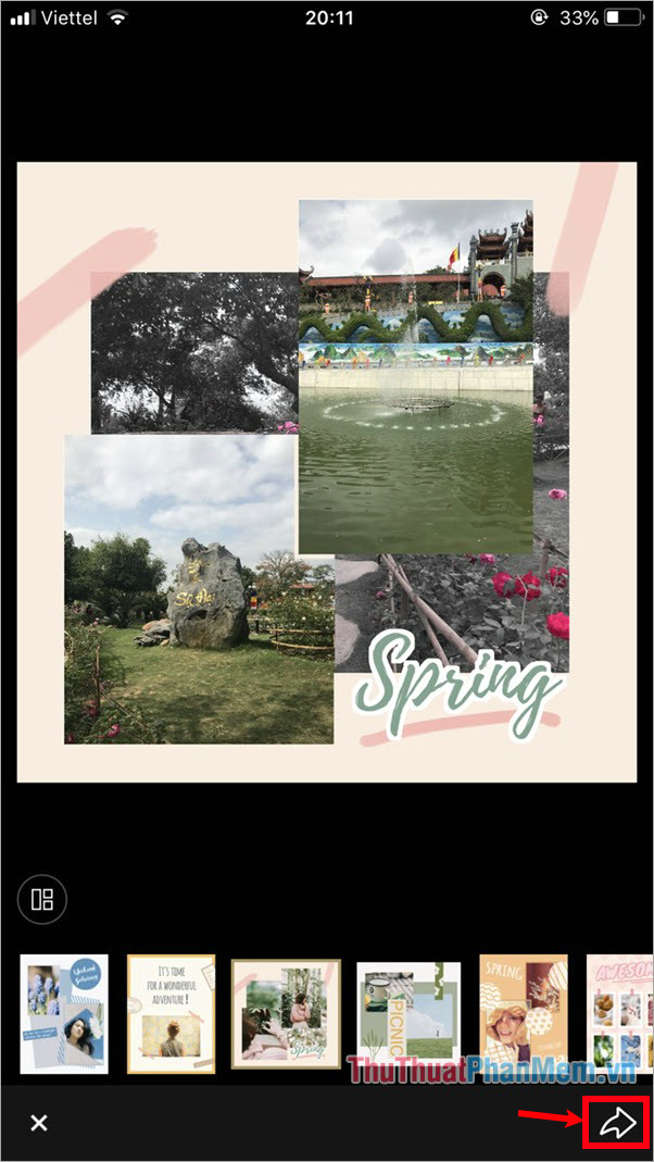 How to stitch photos on the phone very beautiful Picture 22