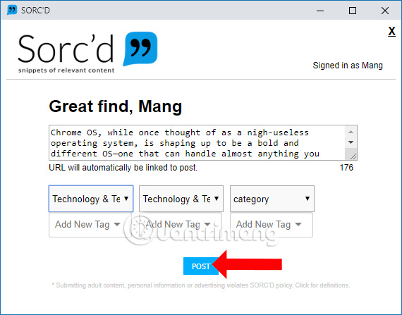 How to store documents with SORC'D Web Clipper Picture 5