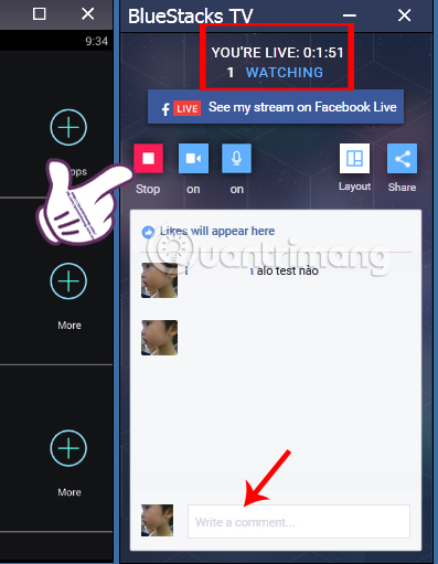 How to stream BlueStacks with Facebook Live Picture 9