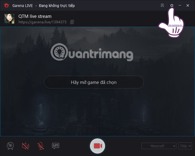 How to stream games on Garena Live from a computer Picture 9