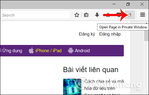 How to switch open tabs in Firefox to private mode Picture 4