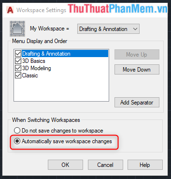 How to switch the CAD interface (Ribbon) 2017 to Classic Picture 3