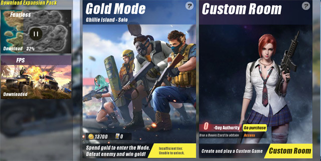 How to switch the Grand Battle mode on Rules Of Survival Picture 2