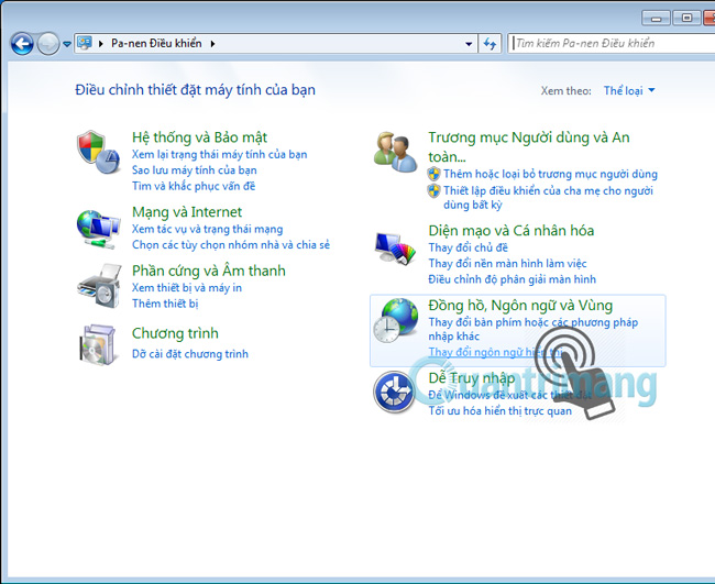 How to switch to Vietnamese interface for Windows 7 Picture 5