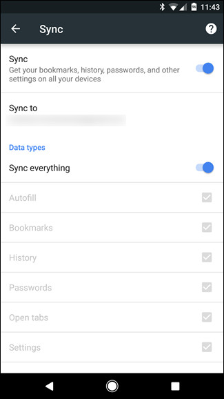 How to sync Chrome browser bookmarks on computer with mobile phone? Picture 8