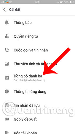How to sync phone contacts with Mocha Picture 3
