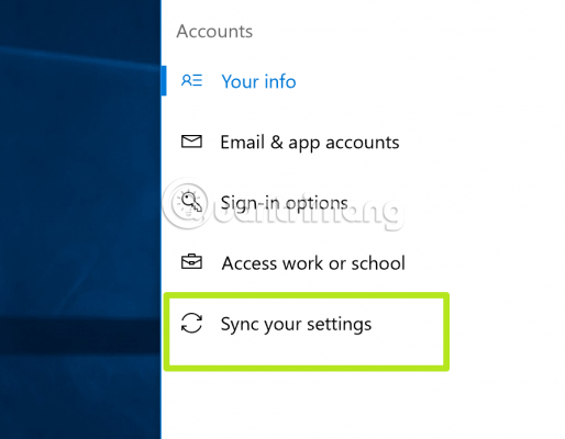How to sync settings on Windows 10 Picture 5