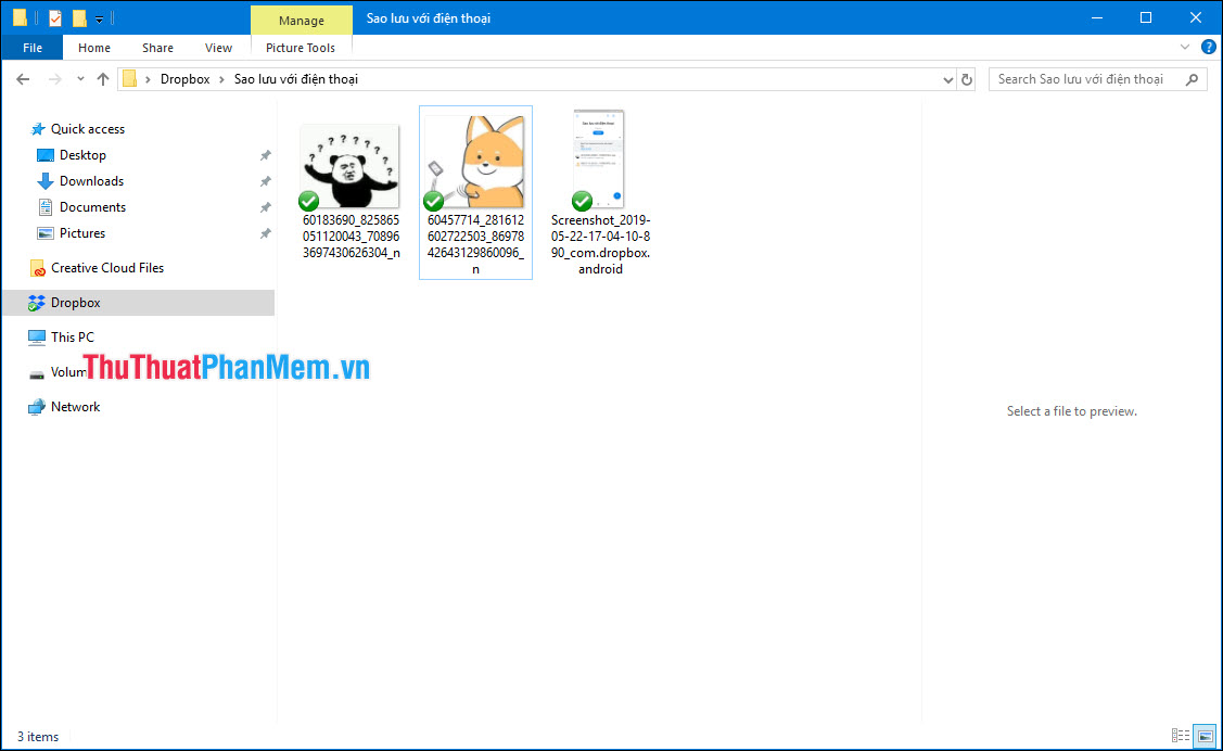 How to synchronize data between your phone and computer with Dropbox Picture 10
