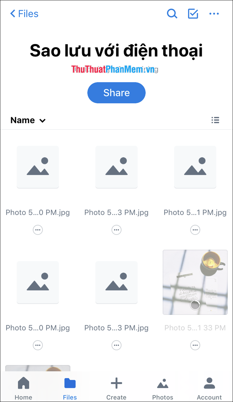 How to synchronize data between your phone and computer with Dropbox Picture 8