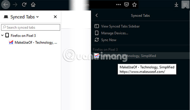 How to synchronize data on Firefox Picture 3