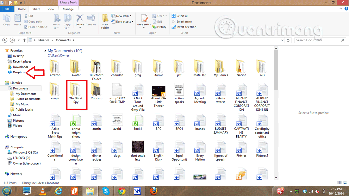 How to synchronize specific folders and share folders in Dropbox Picture 6