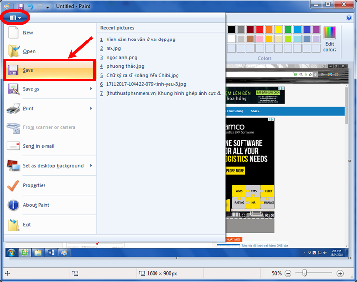 How to take a laptop screen, take a screenshot of the computer screen Picture 5