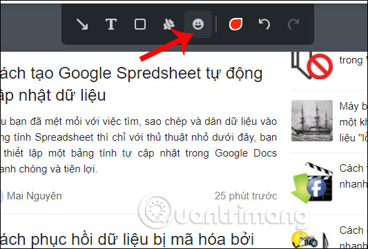 How to take a photo of a web page using the 'multi-zi-function' Marker Picture 13
