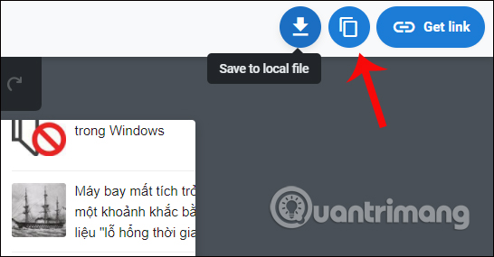 How to take a photo of a web page using the 'multi-zi-function' Marker Picture 17