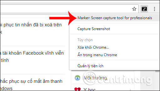 How to take a photo of a web page using the 'multi-zi-function' Marker Picture 18
