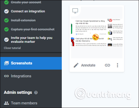 How to take a photo of a web page using the 'multi-zi-function' Marker Picture 19