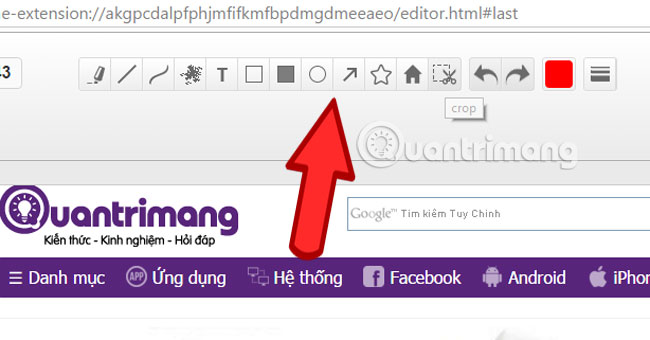 How to take a picture of the entire website on Coc Coc browser Picture 6