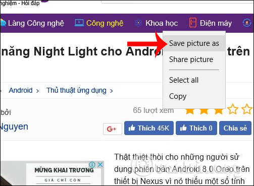 How to take a screenshot of the website on Microsoft Edge Picture 11