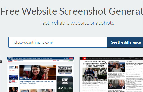 How to take a screenshot of the website Picture 1