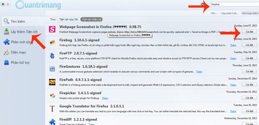 How to take photos of the website, capture the whole website on Chrome and Firefox Picture 6
