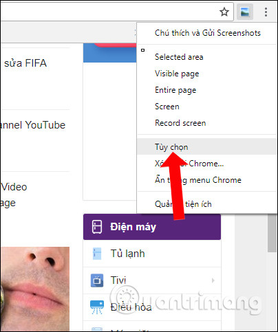 How to take photos, record screen videos on Chrome Picture 11
